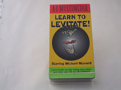 michael maxwell learn to levitate vhs