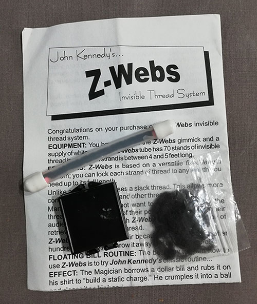 john kennedy's z-webs